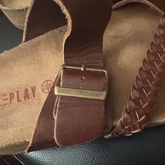 Replay Brown Strapped Sandals main image 8